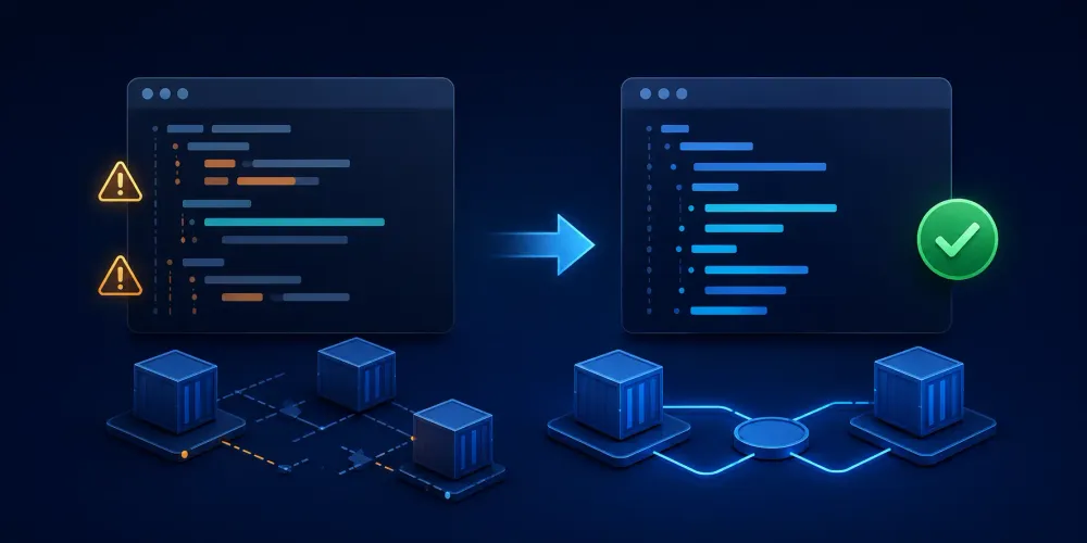 Docker Compose 구형 YAML 경고를 최신 네트워크 문법으로 정리하는 과정